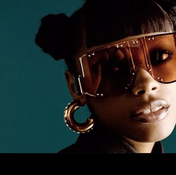 Garden of Iris Accessories - Brown high fashion sunglasses